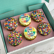 Load image into Gallery viewer, Pride &quot;Love is Love&quot; Cupcakes