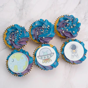 Space Explorer Cupcakes