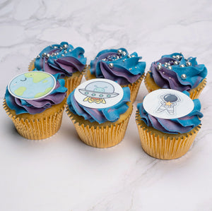 Space Explorer Cupcakes