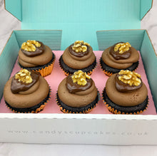 Load image into Gallery viewer, Walnut Whip Cupcakes (Flavour of the Month)