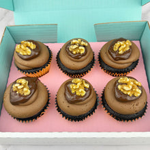 Load image into Gallery viewer, Walnut Whip Cupcakes (Flavour of the Month)